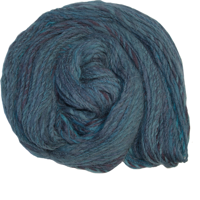 Moody Teal/Black 140 Yards - Fidget Fiber Arts Handspun