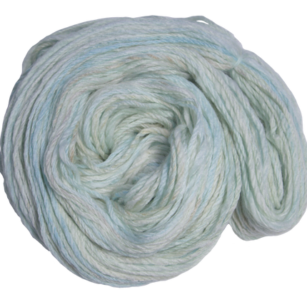 White/Robin's Egg - Fidget Fiber Arts Handspun