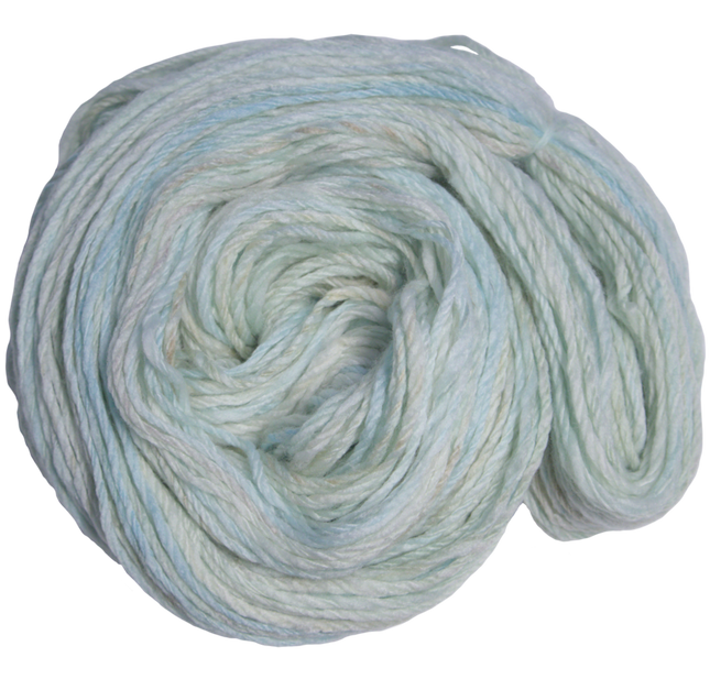 White/Robin's Egg - Fidget Fiber Arts Handspun