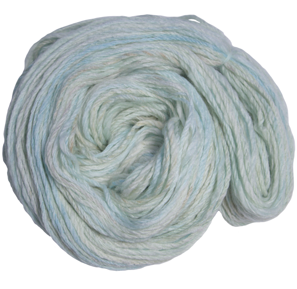 White/Robin's Egg - Fidget Fiber Arts Handspun