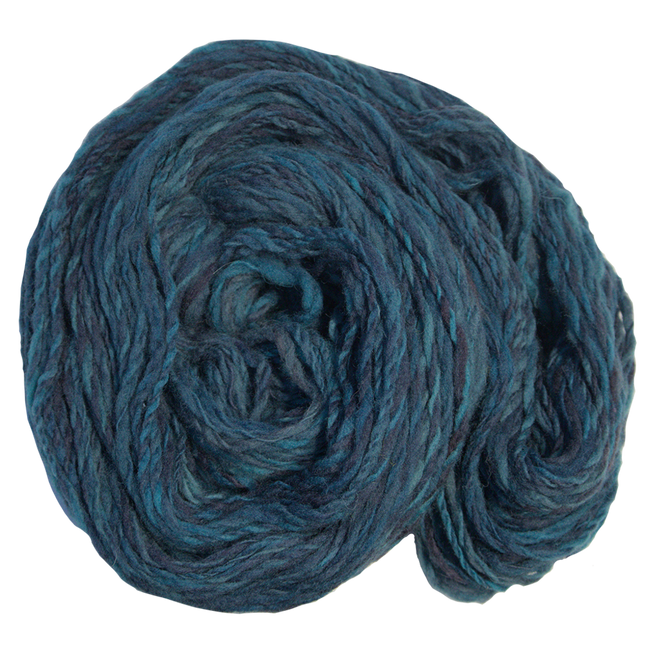 Moody Teal/Black 120 Yards - Fidget Fiber Arts Handspun
