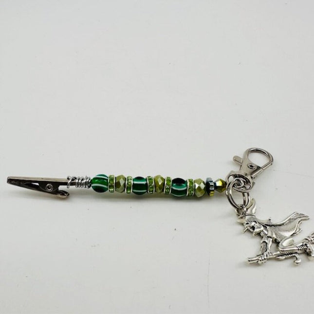 Bracelet helper atm card clip, smoke clip evil eye with Witch charm