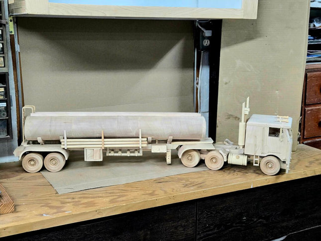 Cabover Gasoline Tanker