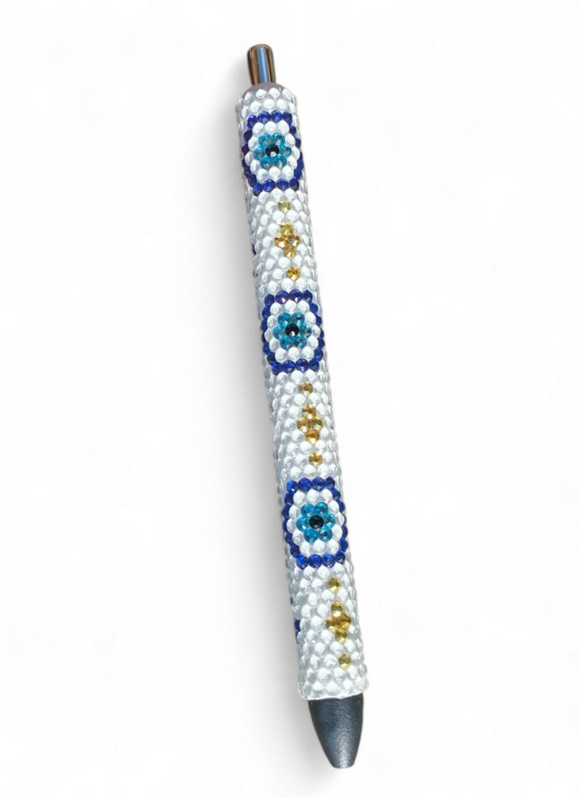 Evil Eye Rhinestone Pen