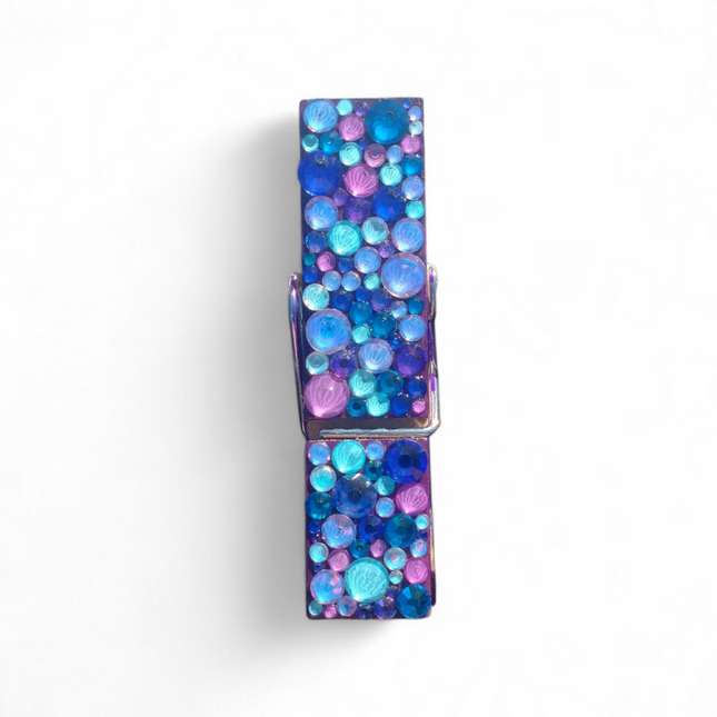 Cotton Candy Sky Rhinestone Magnetic Clip