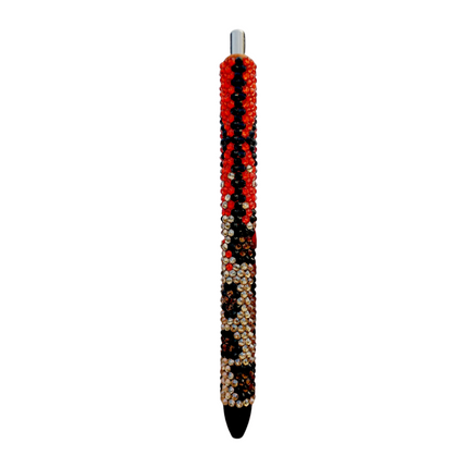 Basketball Leopard Ombre Rhinestone Pen