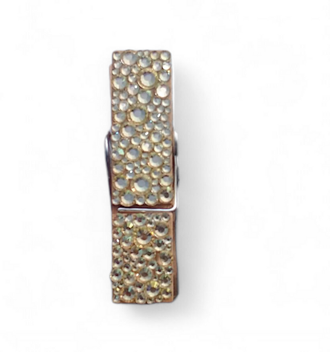 Gold Magnetic Rhinestone Clip