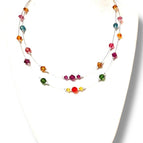 pink green teal orange