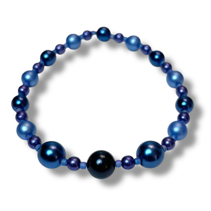 Swarovski Pearl Bracelet - Blues