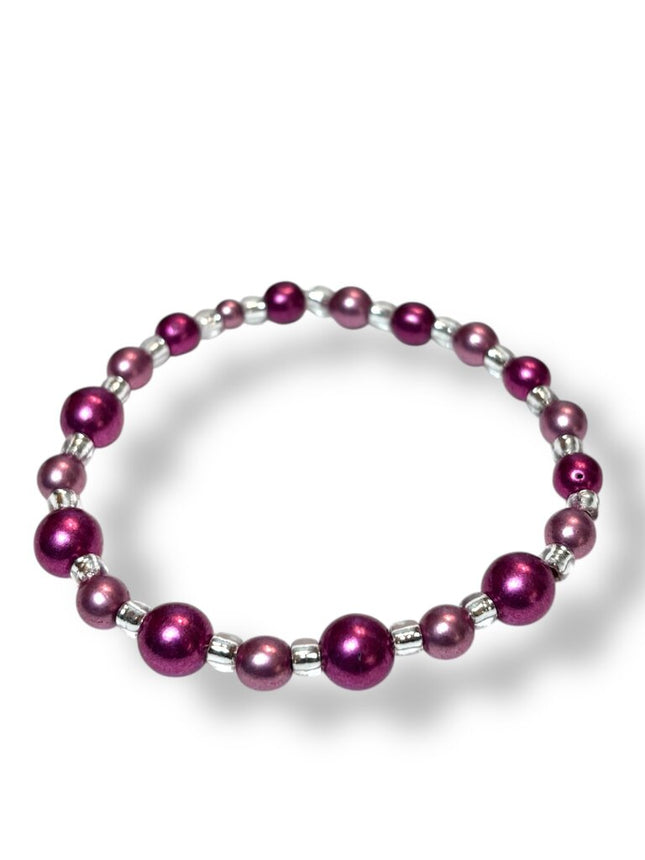 Swarovski Pearl Bracelet - Pinks