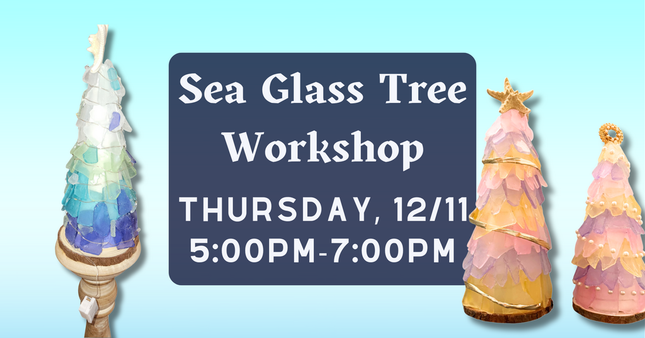 12/11 Seaglass Christmas Tree Class