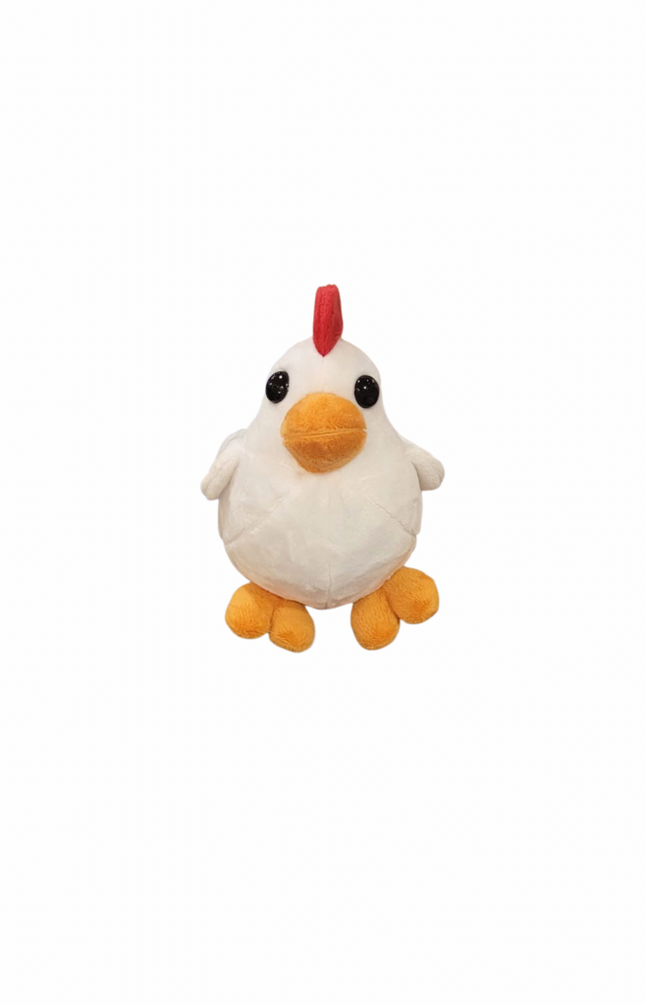 Chunky Chicken Plushie (Leghorn)