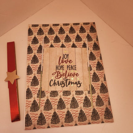 Slide & Pop Card/Joy/Trees