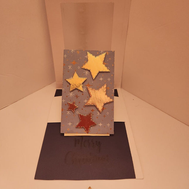 Slide & Pop Card/Shining Stars