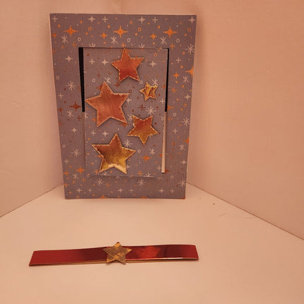 Slide & Pop Card/Shining Stars