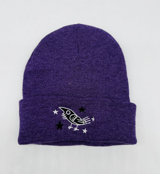 Corvid Beanie (Violet)
