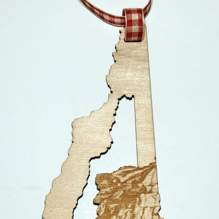 New Hampshire & Old Man in the Mountain Ornament