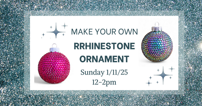 01/11 Rhinestone Ornament Class