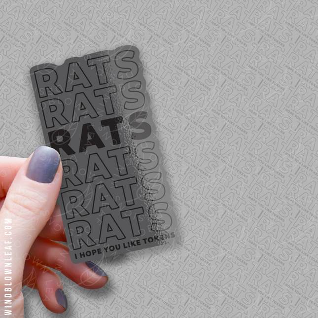 Sticker - MTG Tokens - Rats 3/$10