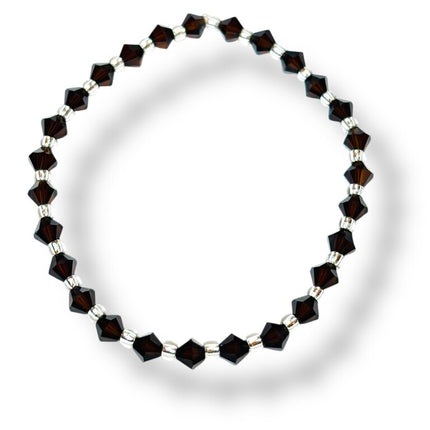 Swarovski Crystal Bracelet - Brn