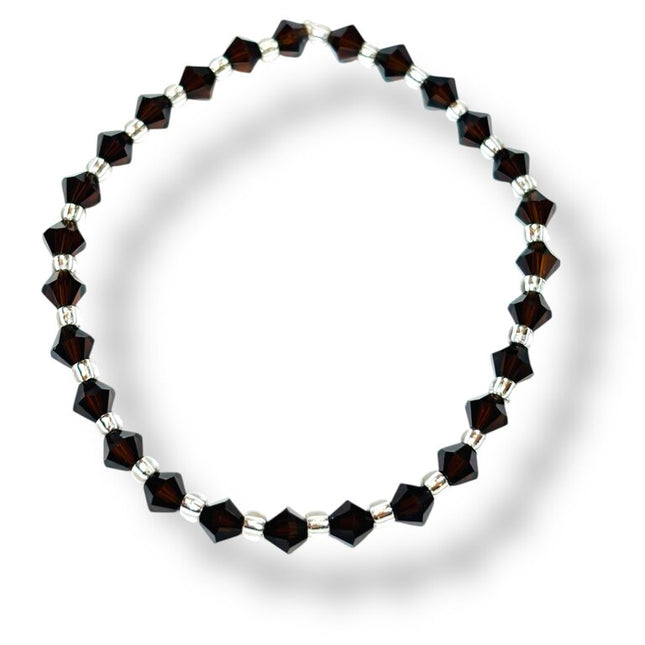 Swarovski Crystal Bracelet - Brn