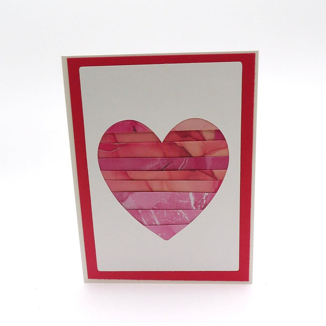 Heart Keepsake Paper Folded Card