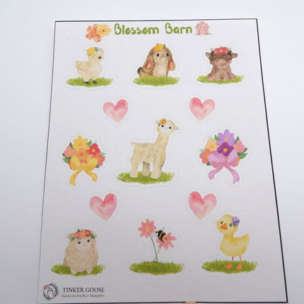 Blossom Barn Sticker Sheet