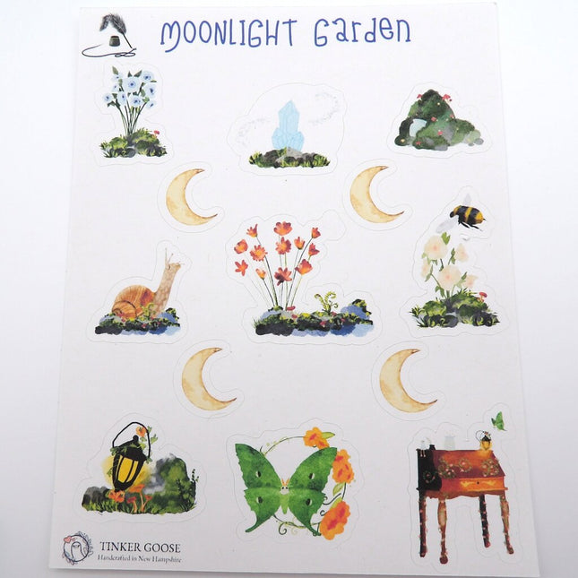 Moonlight Garden Sticker Sheet