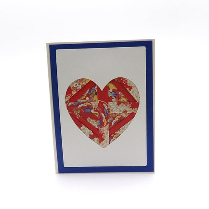 Heart Keepsake Paper Folded Card
