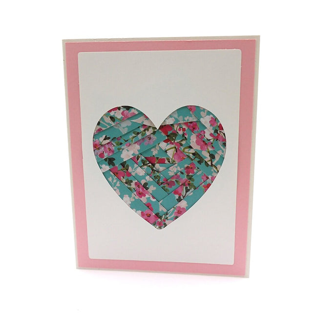Heart Keepsake Paper Folded Card