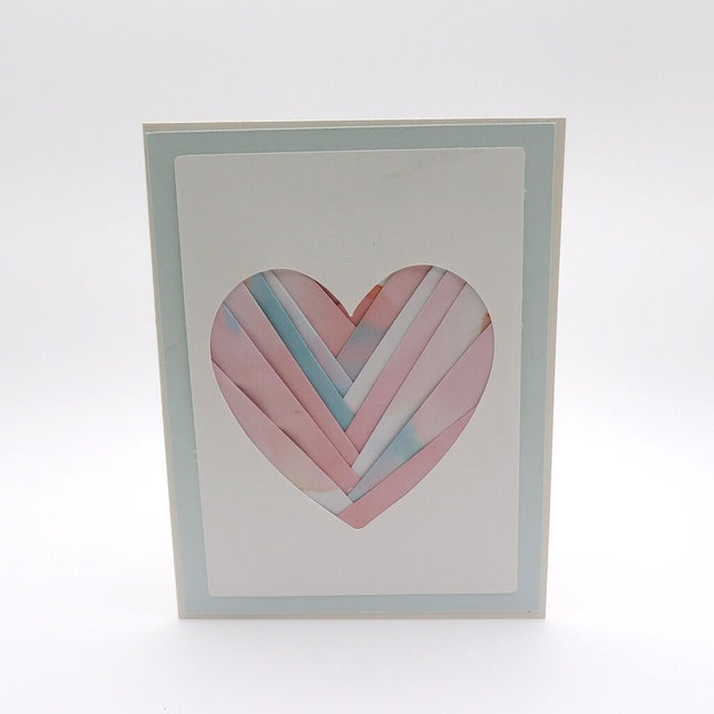Heart Keepsake Paper Folded Card