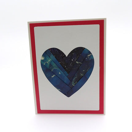 Heart Keepsake Paper Folded Card