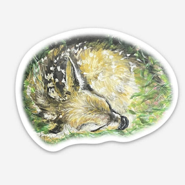 Fawn 3 inch sticker