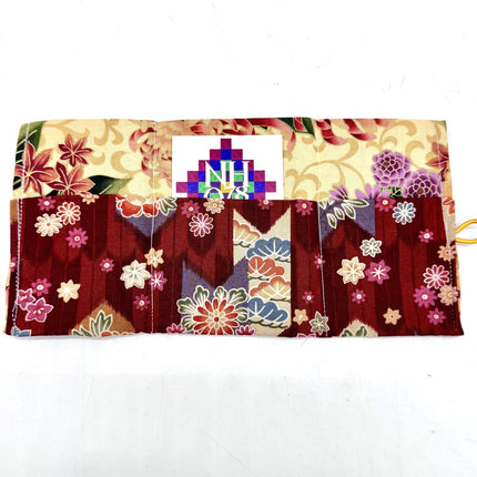 teabag wallet, floral
