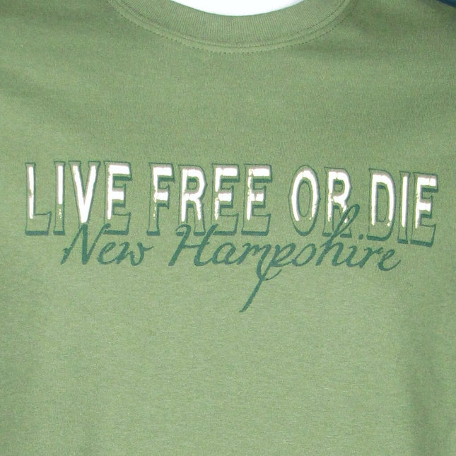 Live Free or Die Adult T-Shirt