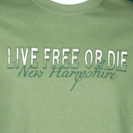 Live Free or Die Adult T-Shirt
