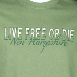 Live Free or Die Adult T-Shirt - view 2