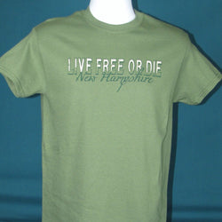 Live Free or Die Adult T-Shirt - view 3