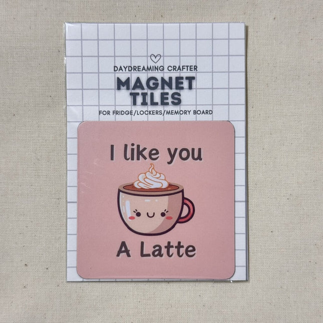 Magnet Tiles- I like you a latte