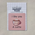 Magnet Tiles- I like you a latte