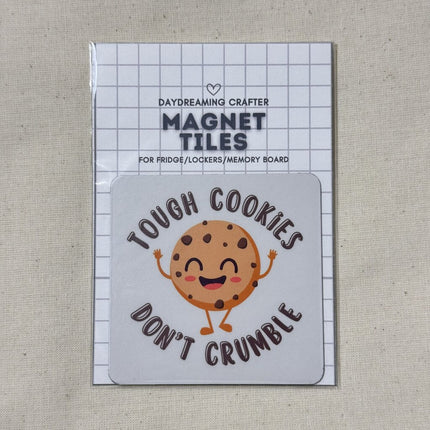 Magnet Tiles- Tough cookies don't crumble