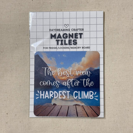 Magnet Tiles- Hardest climb