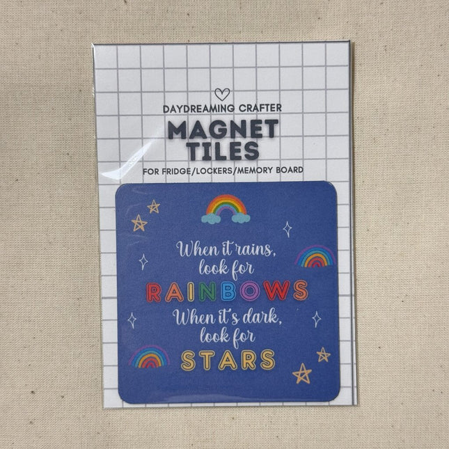 Magnet Tiles- Rainbows and stars