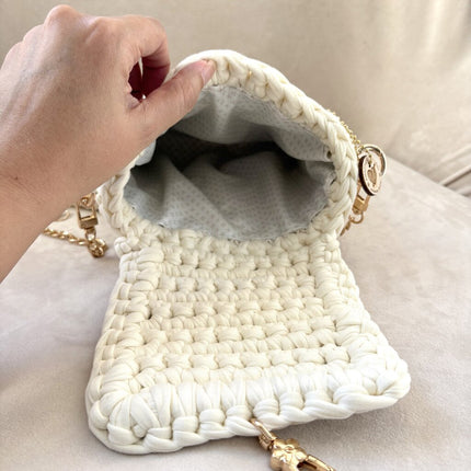 Crochet Crossbody Small Purse