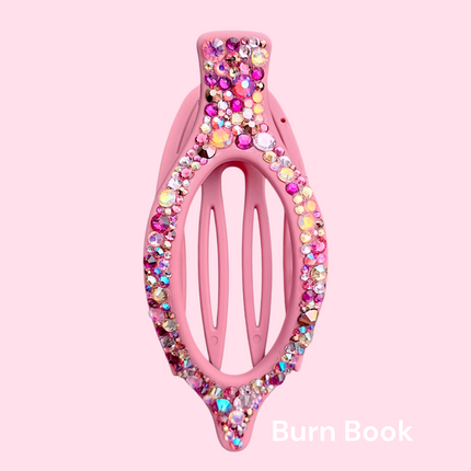 Burn Book Lay Flat Hair Claw Clip