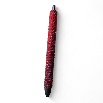 Red Ombre Rhinestone Pen