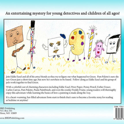 Eddie Easel and the Case of the Missing Green