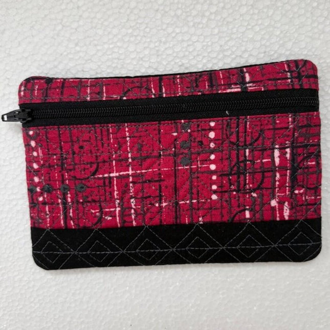 Zipper Pouch, lined
