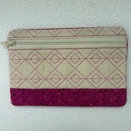 Zipper Pouch, lined