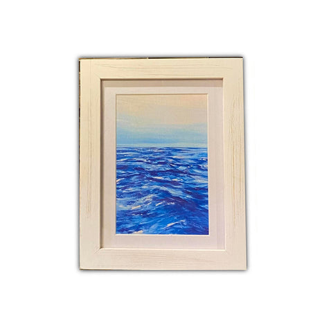 Ocean print framed